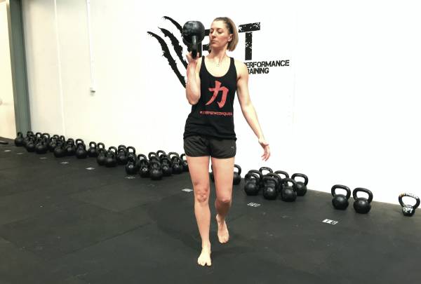 The rack carry is perhaps the best combination of all for loaded carries. The rack carry is perhaps the best combination of all for loaded carries.